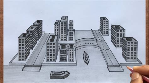 How To Draw A Futuristic City - Punchtechnique6