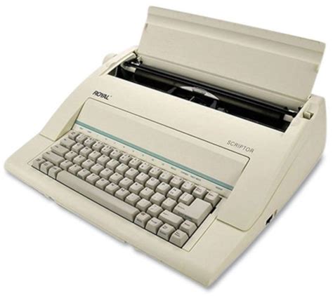 Royal 69147T Scriptor II Electronic Typewriter - CopyFaxes