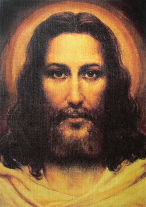 Real Face Of Jesus Painting at PaintingValley.com | Explore collection of Real Face Of Jesus ...