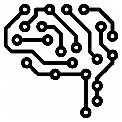 Ai, artificial, brain, circuit, digital, intelligence, robotics icon - Download on Iconfinder