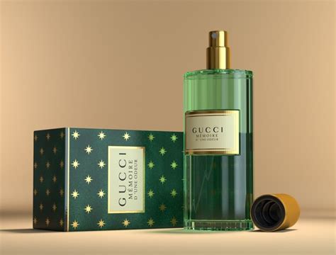 Gucci Memoire Perfume With Box 3D model - TurboSquid 1727989