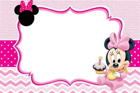 The largest collection of FREE Minnie Mouse Invitation Templates - Part 1