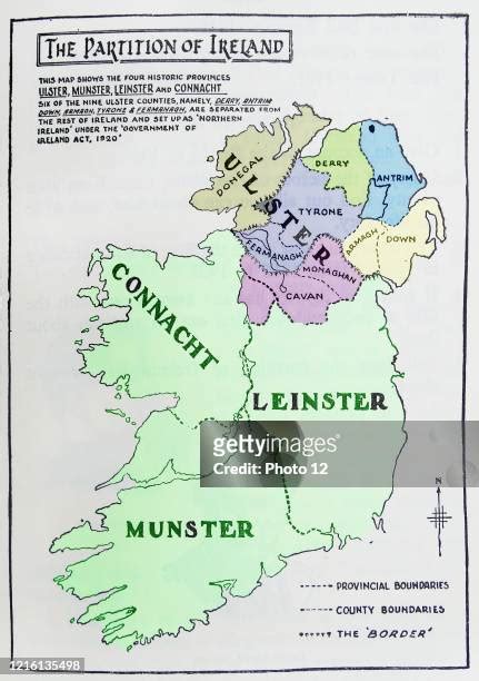 Ireland Partition Map Photos and Premium High Res Pictures - Getty Images