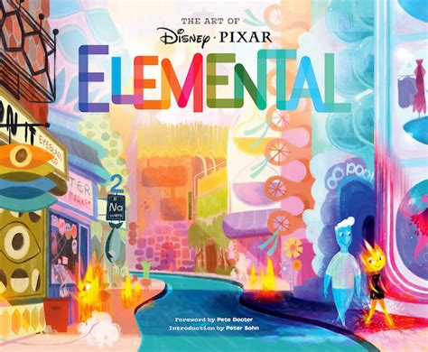 "The Art of Elemental" Book Cover Revealed, Scheduled to Release May 16th, 2023 - Mousesteps