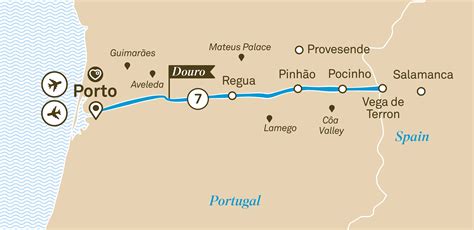 Douro River Map