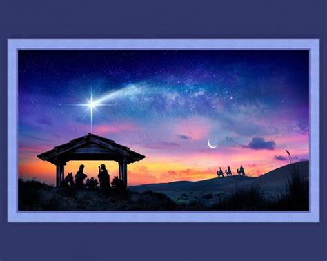 Wise Men Come Nativity Scene Panel From MDG. A Beautiful Depiction of the Nativity. - Etsy