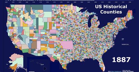 United States Counties With Names