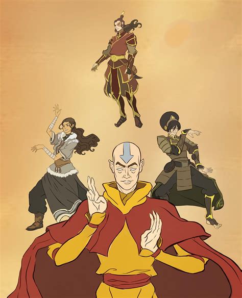 THE LAST AIRBENDER. Fan Art comission. on Behance