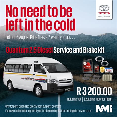 Specials - NMI Toyota Witbank