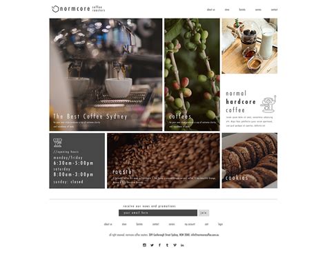 Normcore Coffee Roasters on Behance