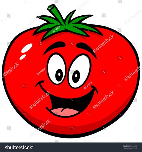 Tomato Mascot Stock Vector (Royalty Free) 231136108 | Shutterstock