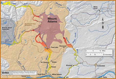 Volcano Hazard Maps | Pacific Northwest Seismic Network