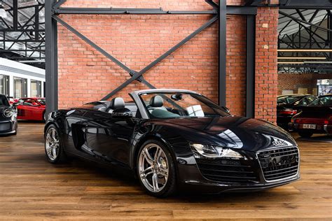 Audi r8 black convertible v8 (3) - Richmonds - Classic and Prestige Cars - Storage and Sales ...