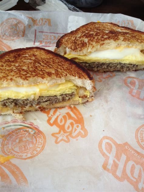 52 Sandwiches: Breakfast Sandwich #27 - Hardee's aka You Play The Hand You're Dealt