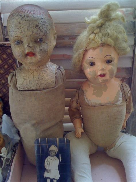 Super creepy dolls | Antique dolls at Antika in Ballard | Ray P. | Flickr