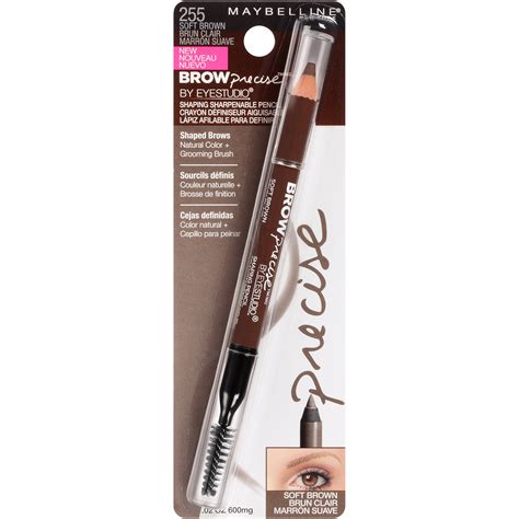 Maybelline Brow Precise Shaping Eyebrow Pencil, Soft Brown - Shop Eyes at H-E-B