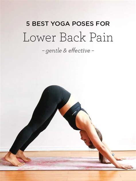 Yoga Poses For Back Pain