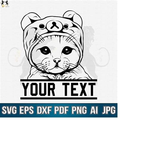 Cat Svg, Cute Cat Svg, Cat Clipart, Cat Cricut, Cat Cutfile, - Inspire ...