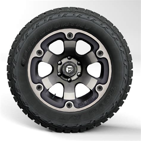 Off Road wheel and tire 2 3D Model – Buy Off Road wheel and tire 2 3D Model | FlatPyramid