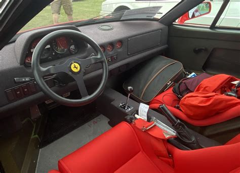 1992 Ferrari F40 interior by DirewolfXtreme on DeviantArt