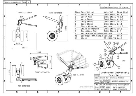 Aircraft Retracting Main Landing Gear | 3DEXPERIENCE Edu