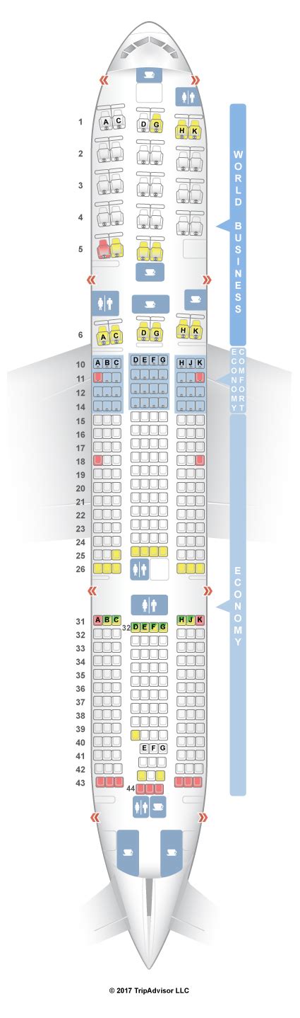 Terbaru 32+ Boeing 777 Seat Chart