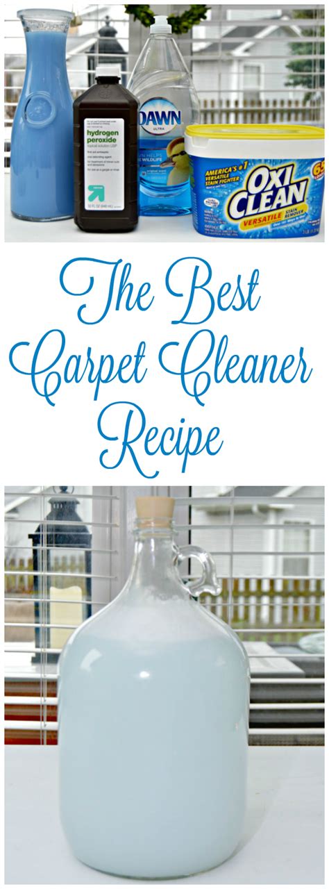 The Best Homemade Carpet Cleaner Recipe To Clean Carpets