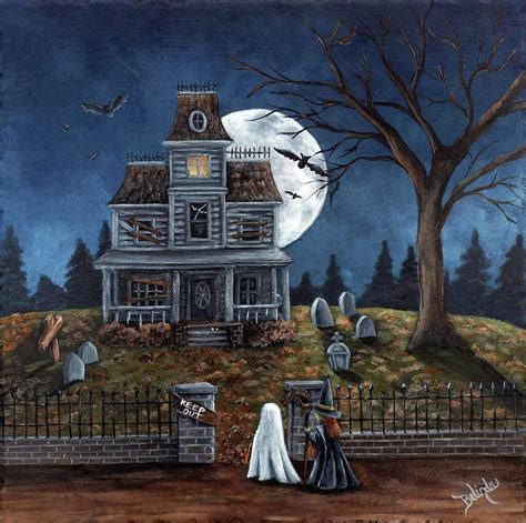 haunted house painting ideas - Middling Cyberzine Pictures Library