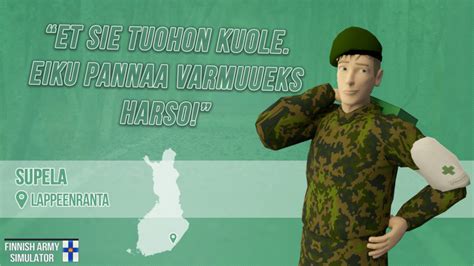 Characters - Finnish Army Simulator