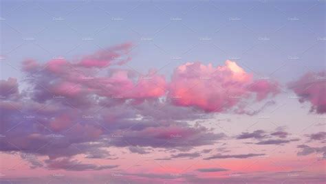 Magic pink sunset sky with clouds | Sky aesthetic, Pink clouds wallpaper, Sky landscape