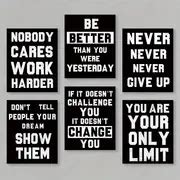 Inspirational Wall Art Motivational Wall Art Posters Quotes - Temu Canada