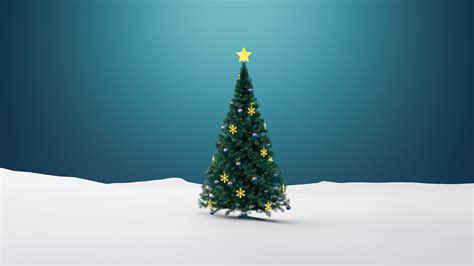 Christmas tree Wallpaper 4K, Minimalist, Christmas decoration