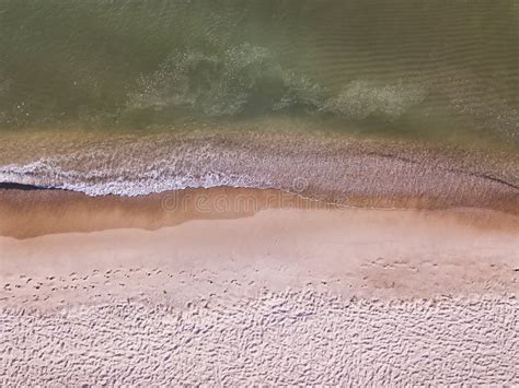 Aerial View of Sandy Beach and Sea Stock Image - Image of destination, mediterranean: 180023513