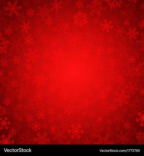 Red snowflakes Royalty Free Vector Image - VectorStock