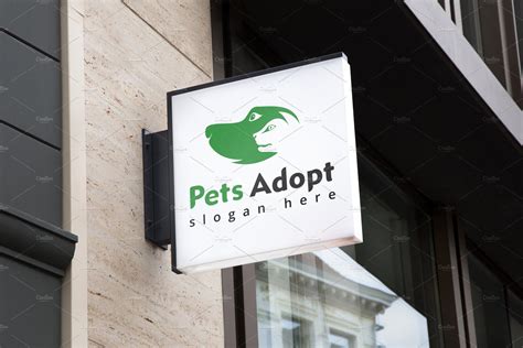 Pets Adopt Logo Template | Creative Illustrator Templates ~ Creative Market