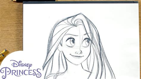 Rapunzel From Tangled Full Body Drawing