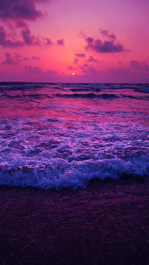 Pink Ocean Wallpapers - Wallpaper Cave