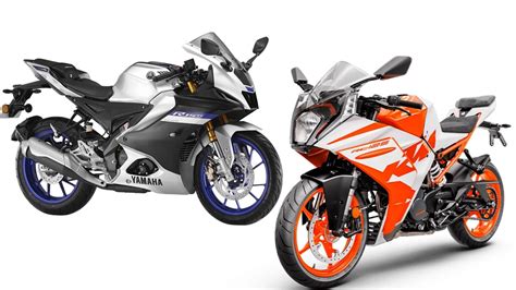 KTM RC 125 vs Yamaha R15M: Price, features and specs compared | HT Auto