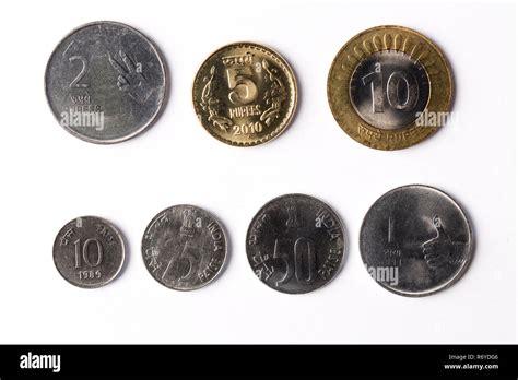 Indian coins Stock Photo - Alamy