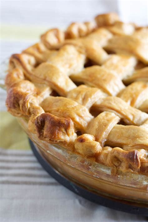 Lattice Top Apple Pie Step by Step Pictures Recipe