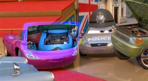 Dan the Pixar Fan: Cars 2: Holley Shiftwell with screen (2013 Version)