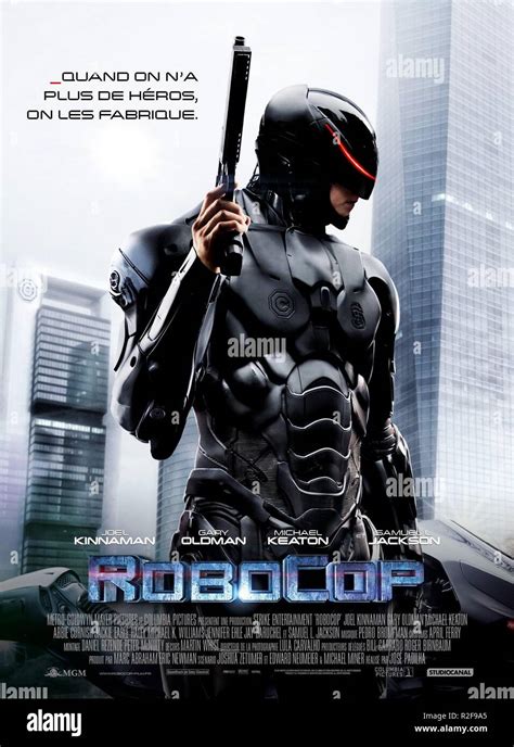 Robocop 2014 movie poster hi-res stock photography and images - Alamy