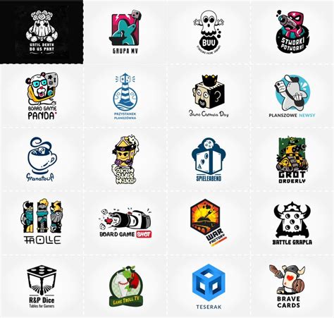 Logo designer - Available For Work | BoardGameGeek ... | Logo design, Game logo, Game logo design