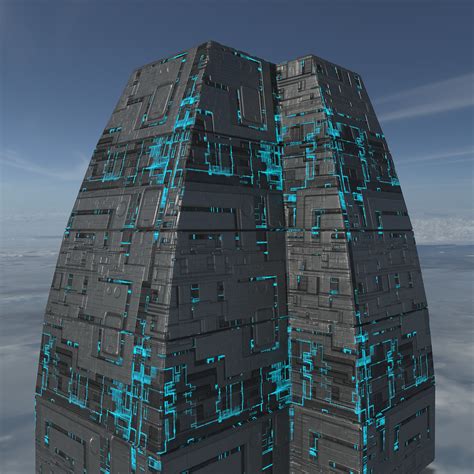 Modular Sci-fi city Structures