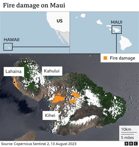 Maui fire: 96 killed as governor warns of 'significant' death toll rise - BBC News