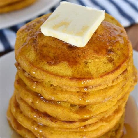 Pumpkin Pancakes with Pancake Mix (Easy Recipe) - This Delicious House