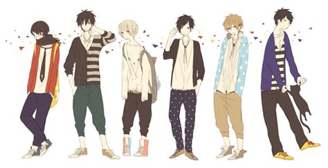 Boy Anime Winter Outfits