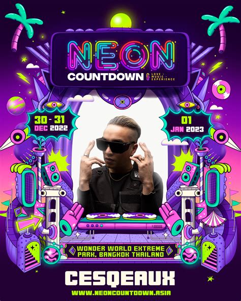 Neon Music Festival 2023 @ Surf Beach Sunway Lagoon