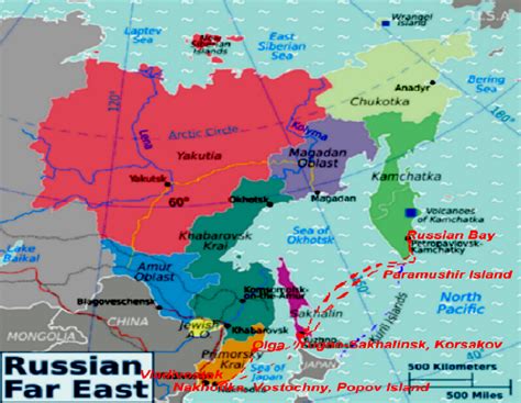 Russian Far East Map