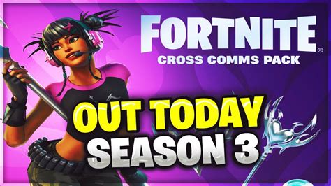 FORTNITE CROSS COMMS PACK - YouTube